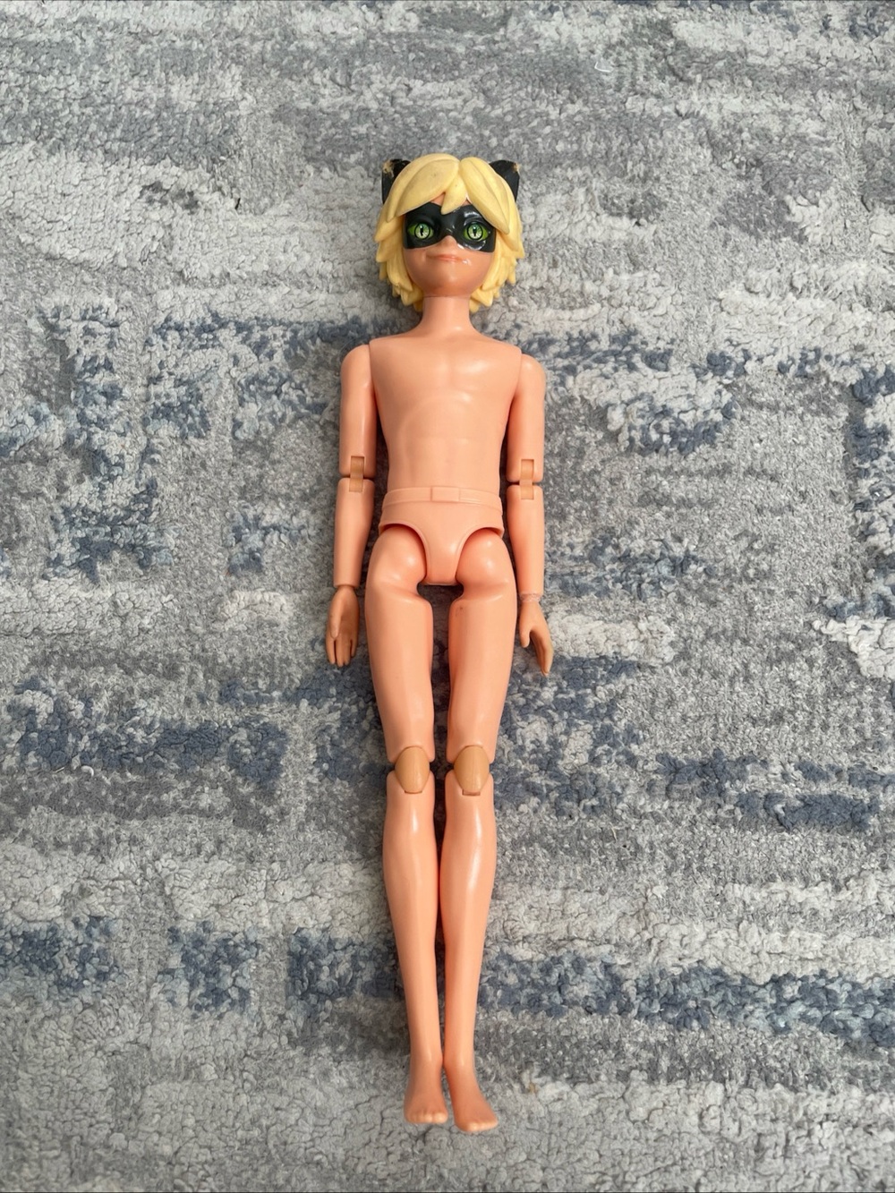 Cat Noir - Miraculous Dolls Articulated Barbie Mattel Jointed Good Condition